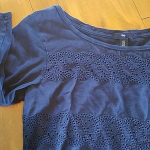 Navy Gap top